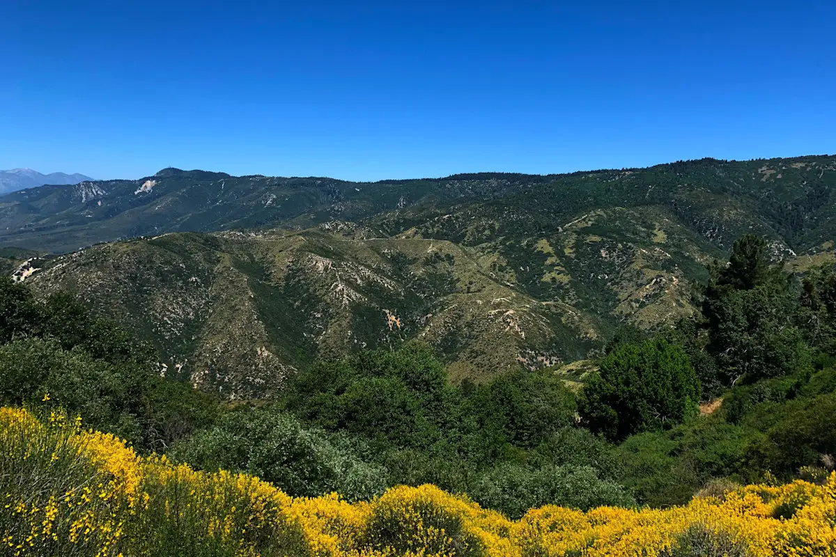 Mountains outside San Bernardino, CA