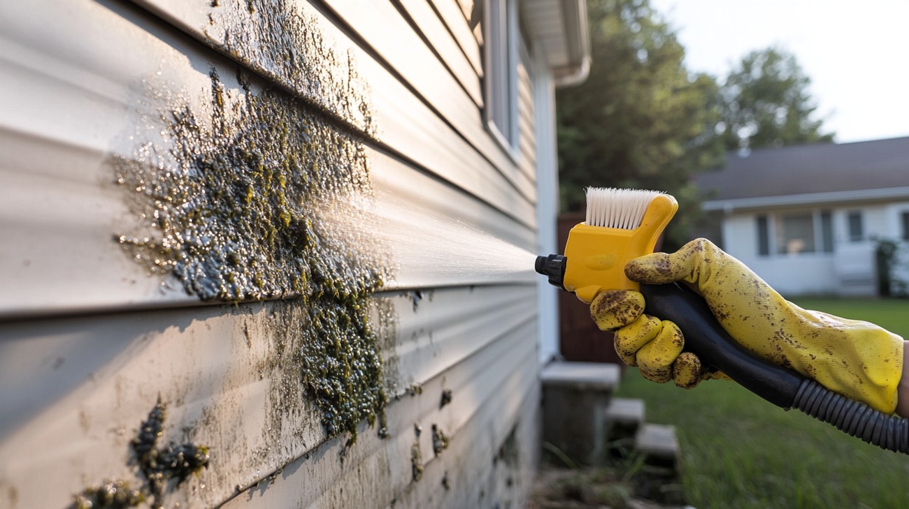 Vinyl siding mold cleaner near you