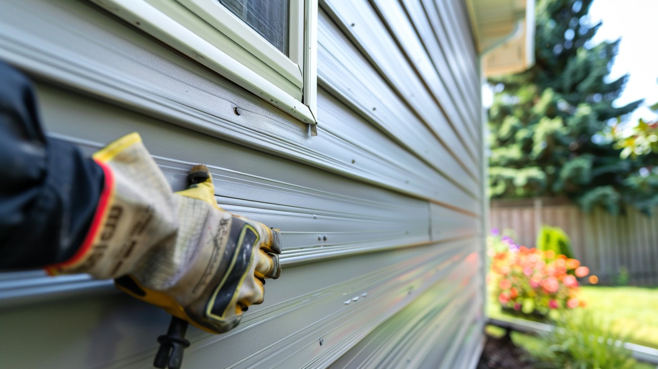 best aluminum siding repair