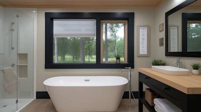 Shower Window: Enhance Your Bathroom with Natural Light