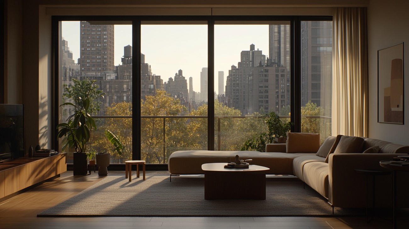 Floor-to-ceiling windows near you