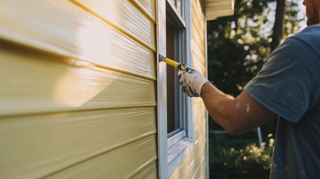 best Paint vinyl siding