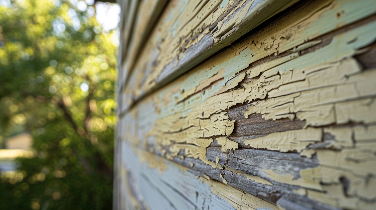 siding paint fading photo