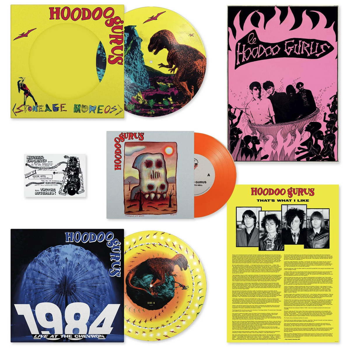 Vital Vinyl: Hoodoo Gurus, Stoneage Romeos (1984) 40th Anniversary