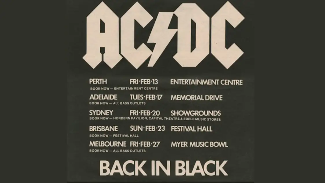 Back In Black Logo Back In Black AC/DC Tribute