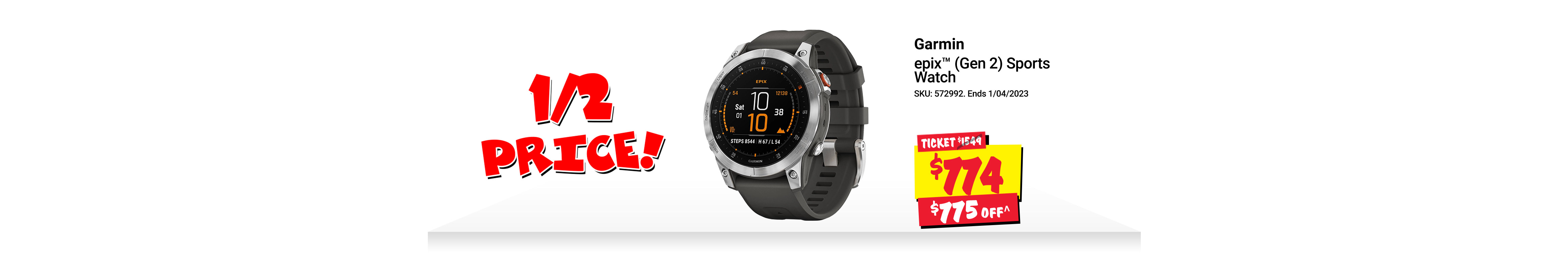 Garmin vivoactive hr hot sale jb hi fi