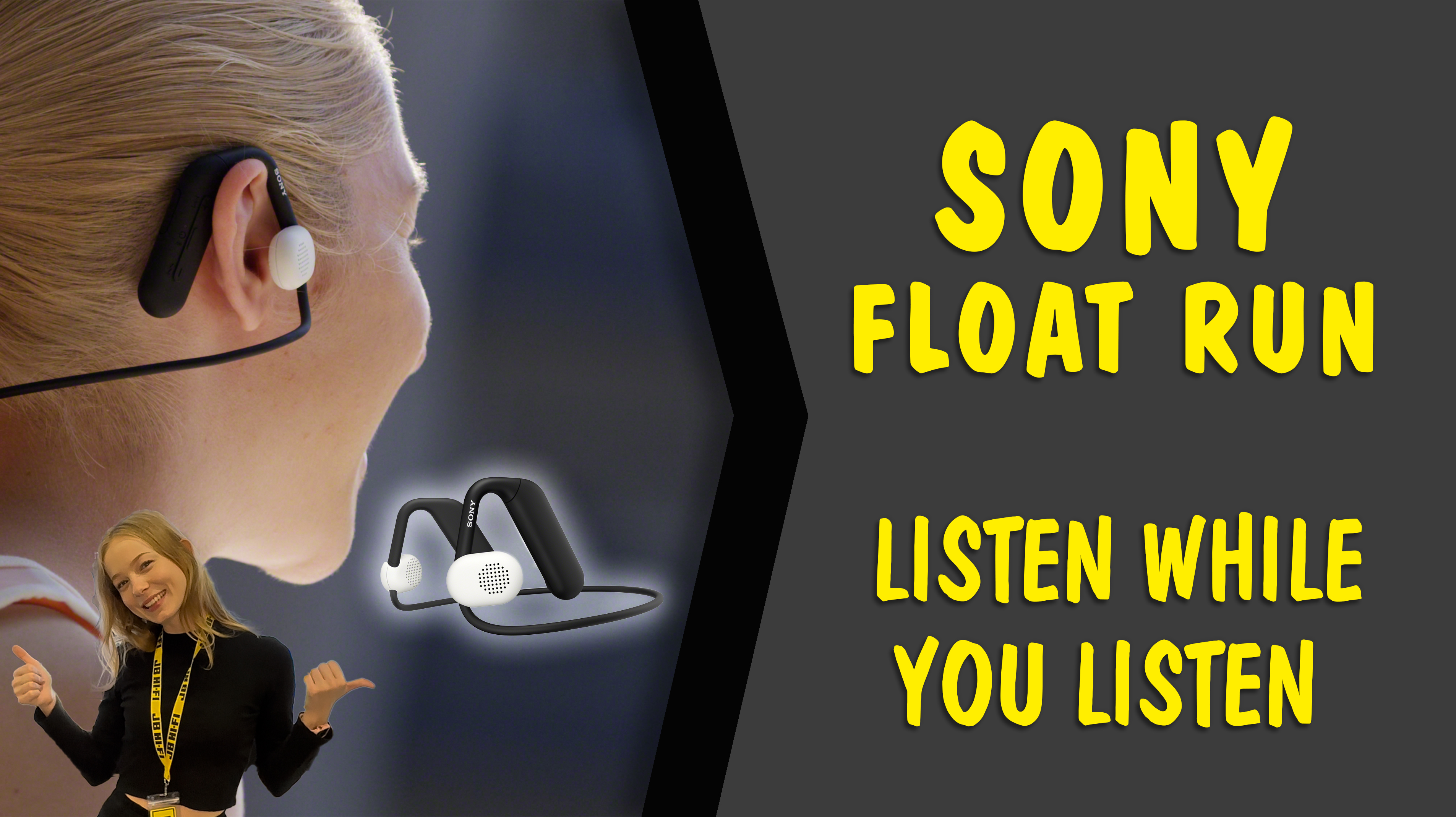 Listen while you listen with Sony Float Run JB Hi Fi