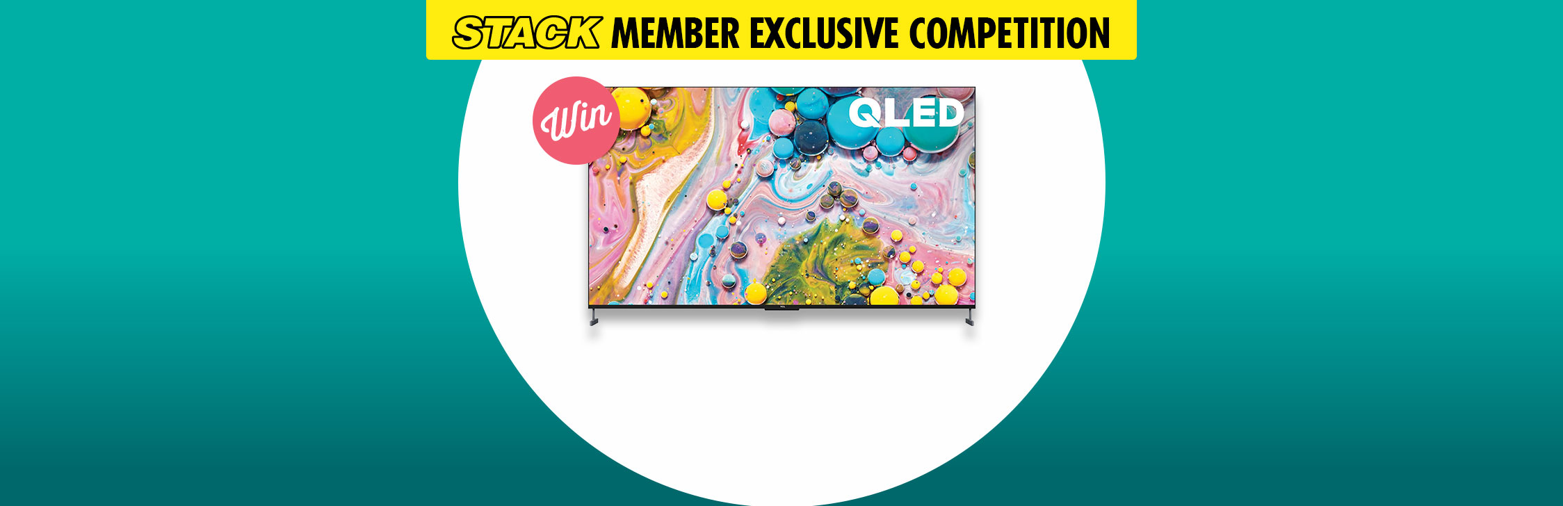 Win a huge TCL 98" C735 4K QLED UHD Google TV JB HiFi