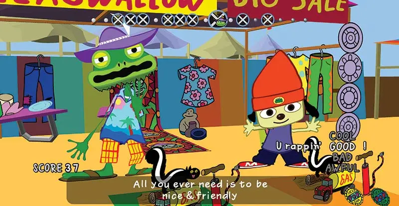 Parappa the Rapper 2 (PS2) - Unboxing, Full Case, Cover, Manual, Disc 