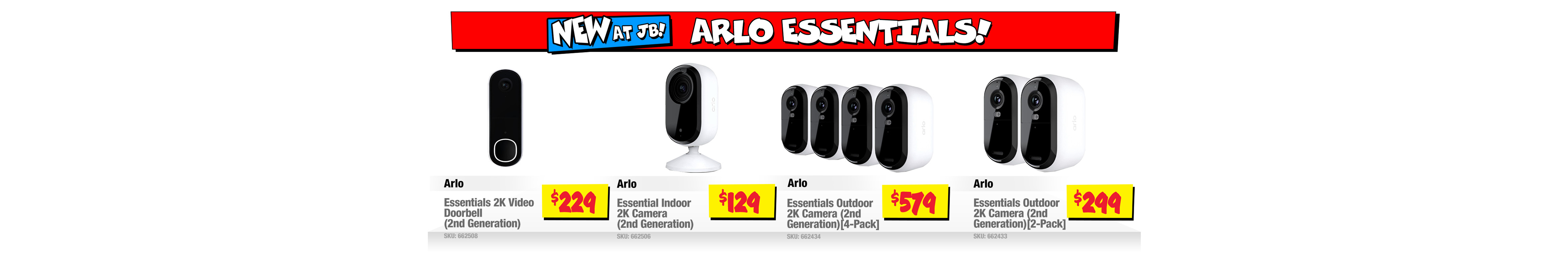 Arlo Ultra 4K + Smart Home Security Systems At JB Hi-Fi