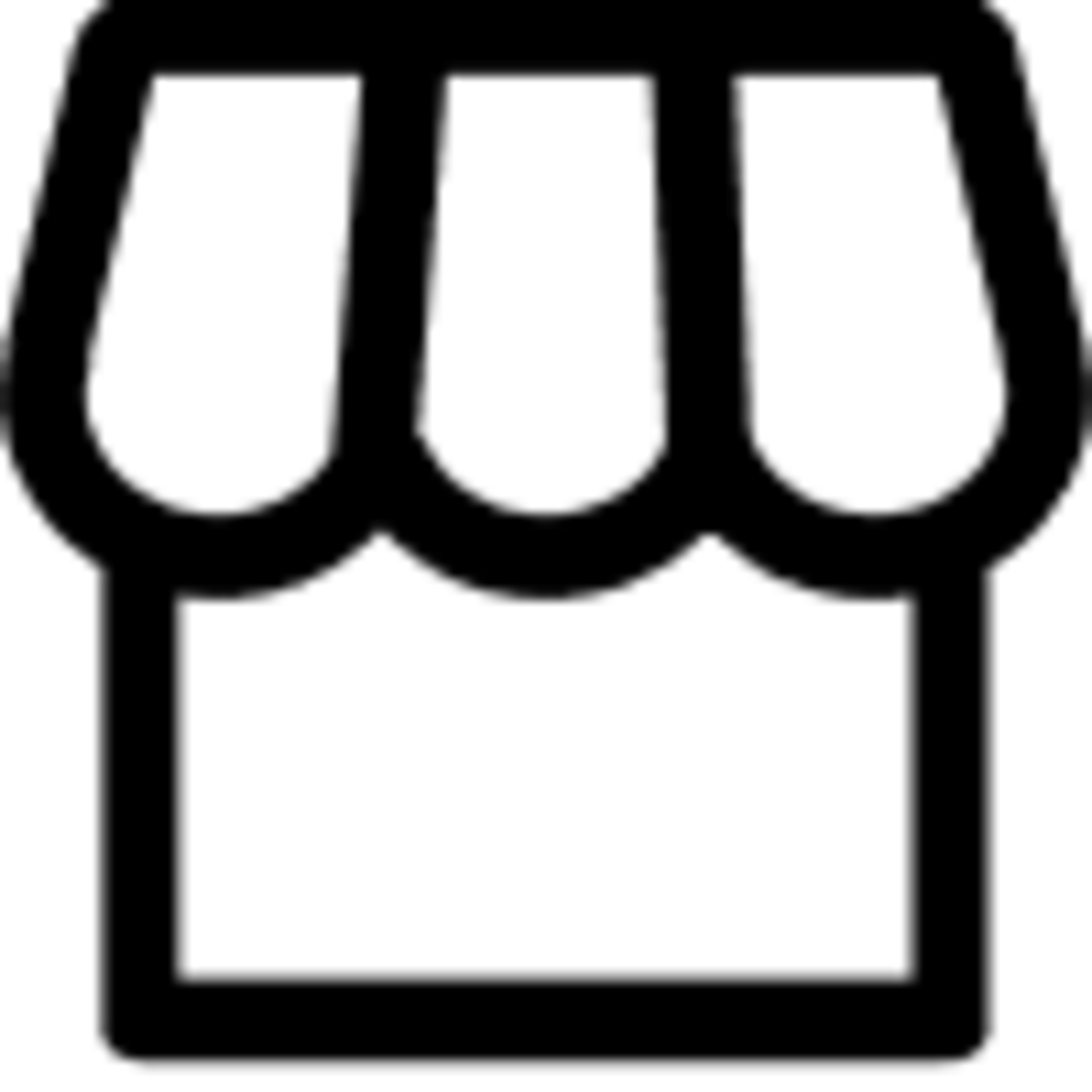 Marketplace icon no colour