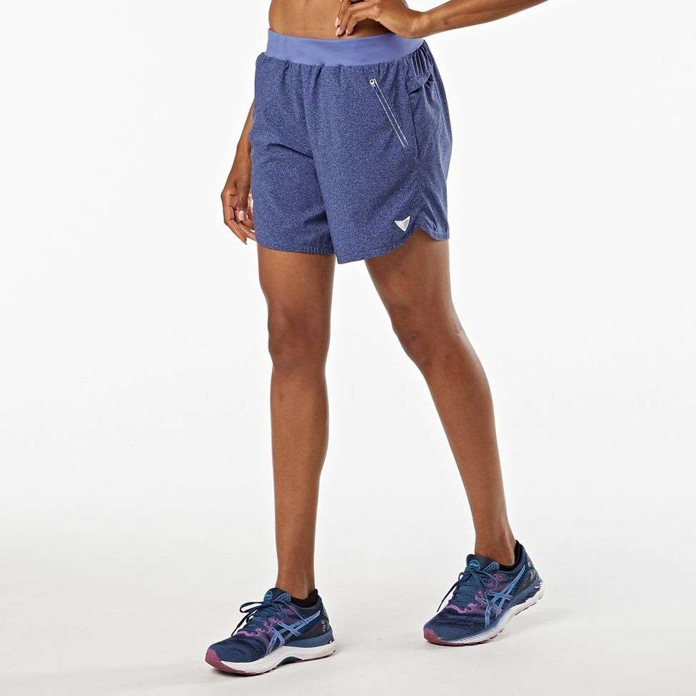Women Summer Breathable Sweatproof Elastic Sports Shorts Running