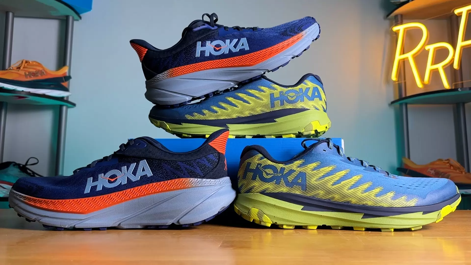 On Running shoes vs. Hoka One One