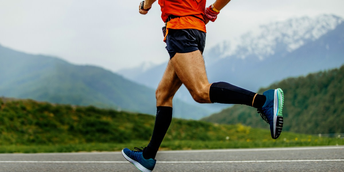 Sports top running socks