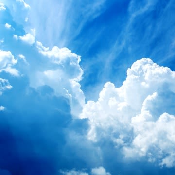 The photo is showing the blue sky which is a brands symbol for unscented laundry detergent.