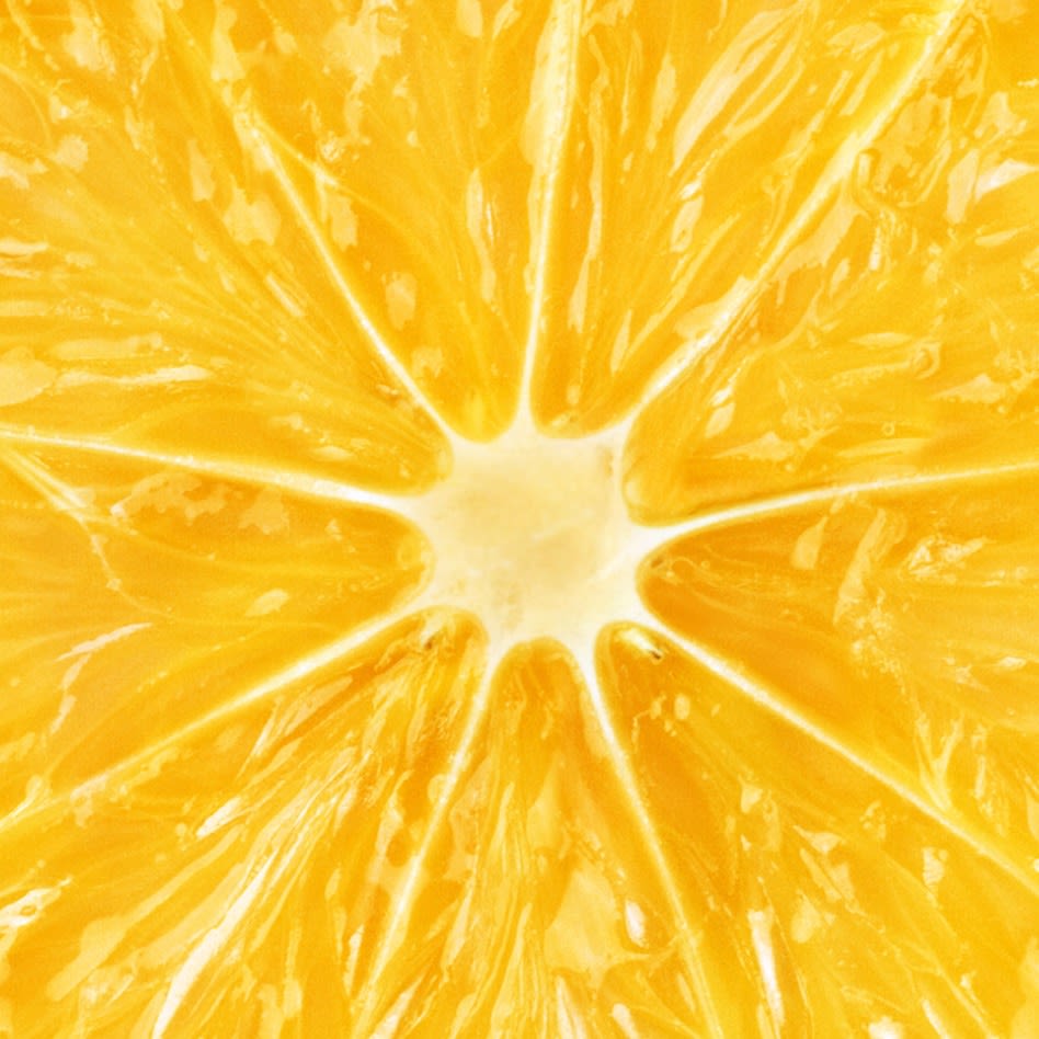 Macro shot of orange