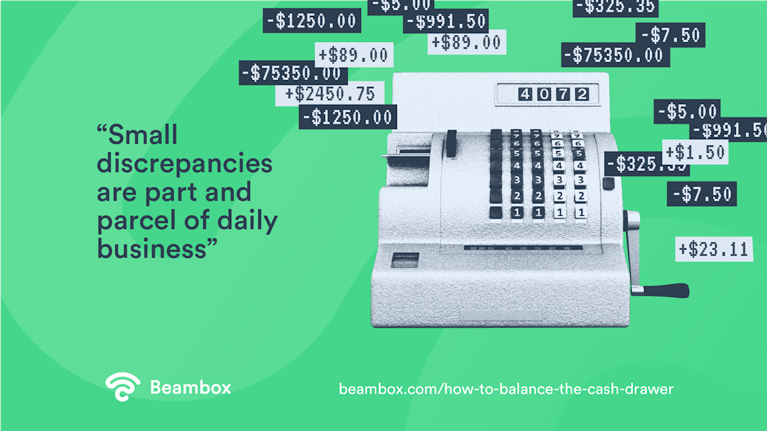 How to balance cash drawer - Discrepancies