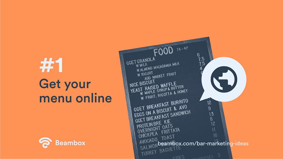 10 Bar Marketing Ideas - idea 01