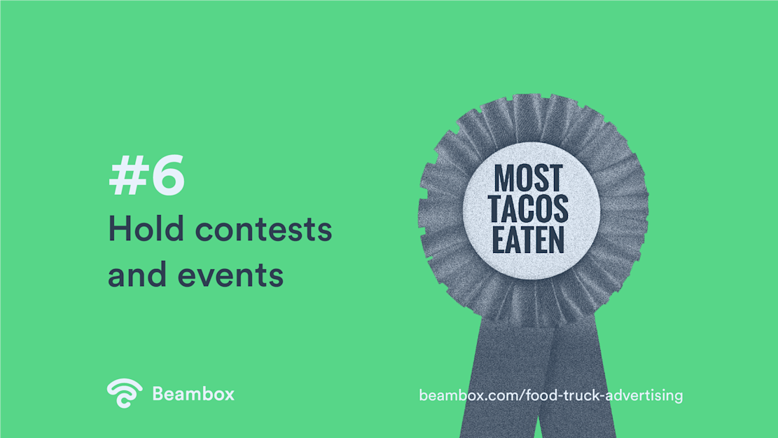 How to advertise food truck - idea 06