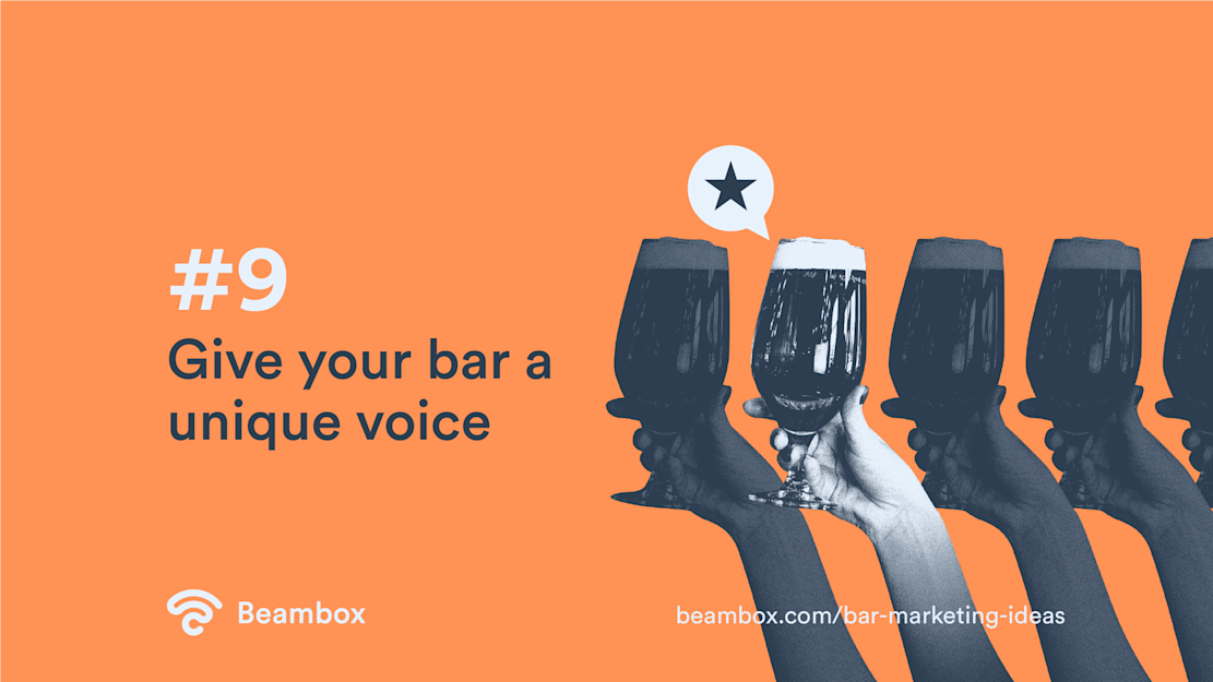 10 Bar Marketing Ideas - idea 09