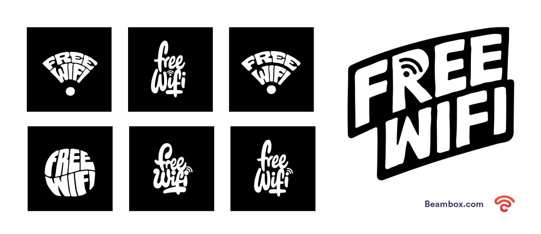 Free WiFi Logo designs