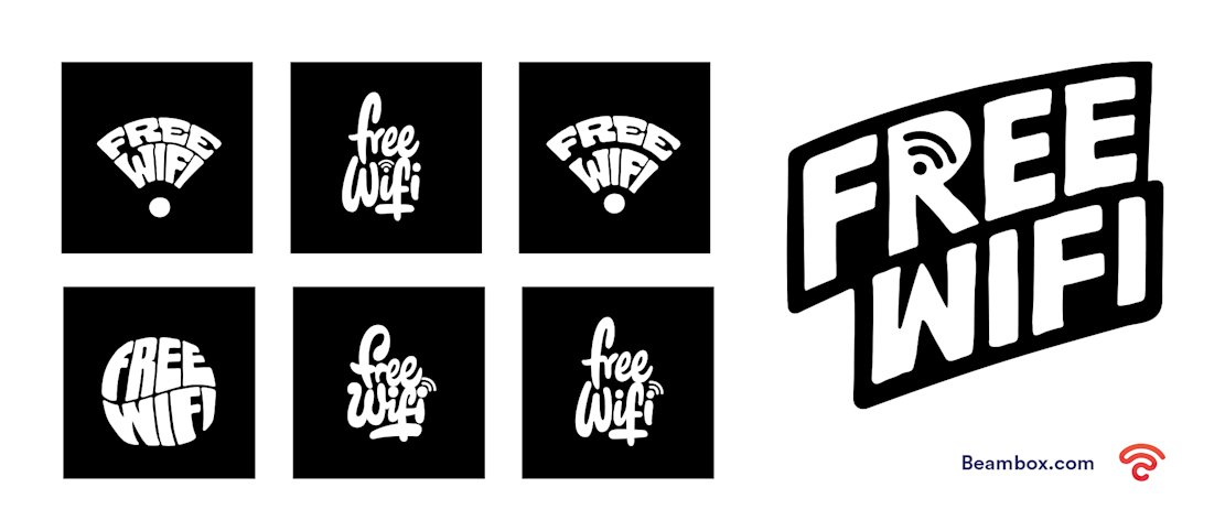 Free WiFi Logo designs