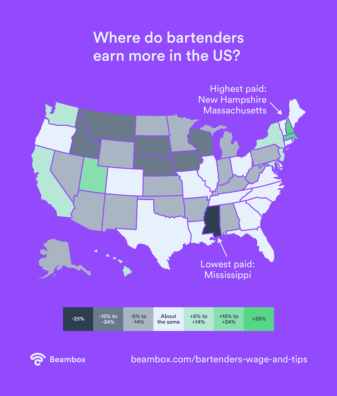 How much do bartenders make - Map 01 - article