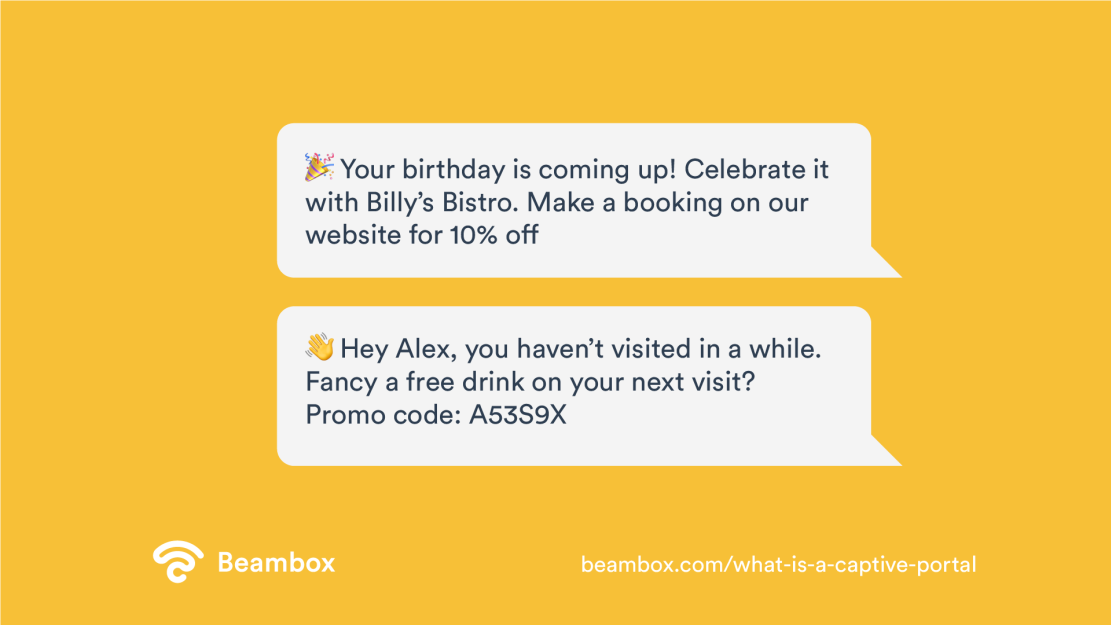 What is a captive portal - Messaging