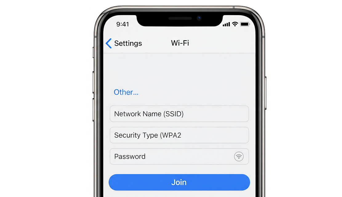 Hidden network wifi 7