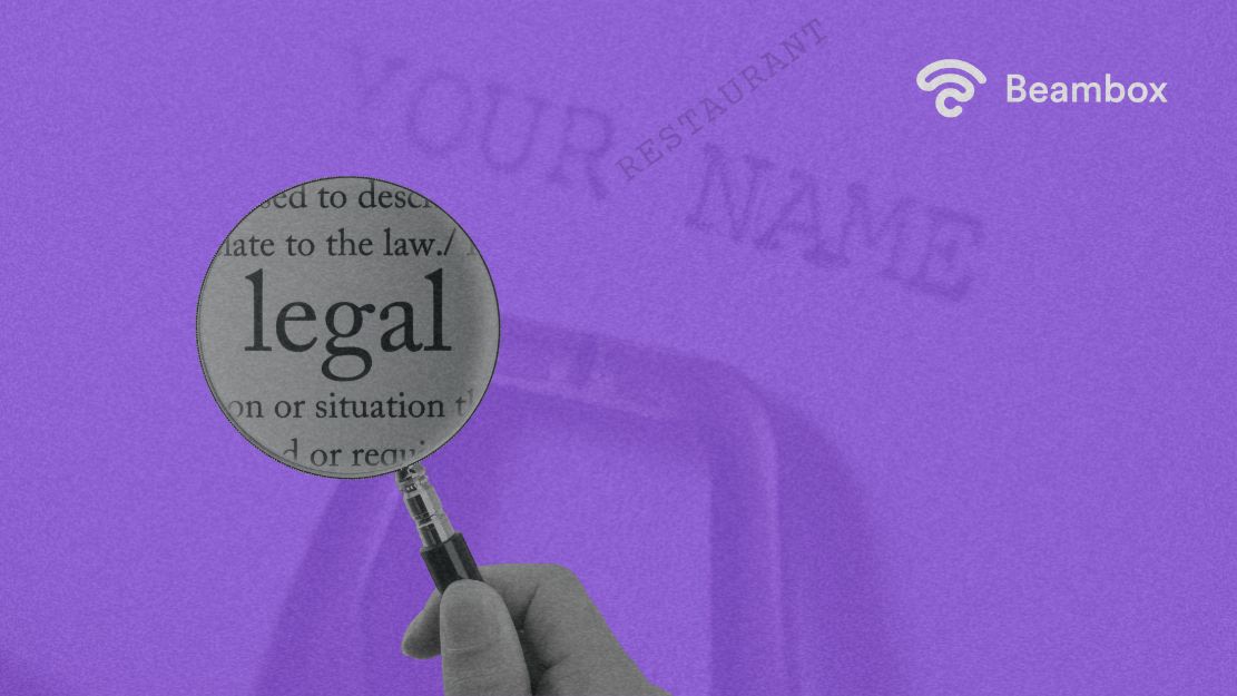 How To Choose a Restaurant Name Legal Concerns