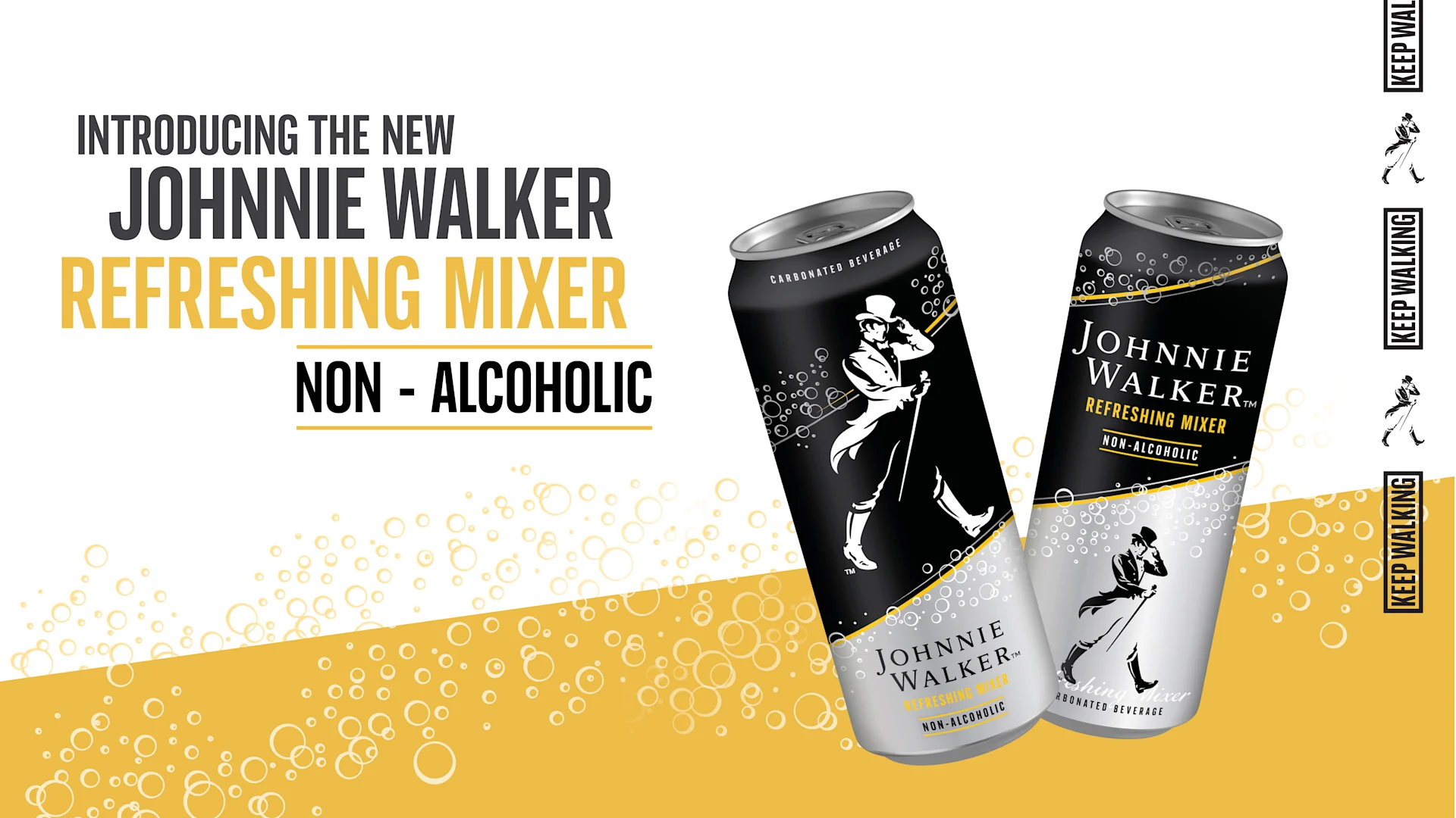 Johnnie Walker Refreshing Mixer — a light and refreshing serve