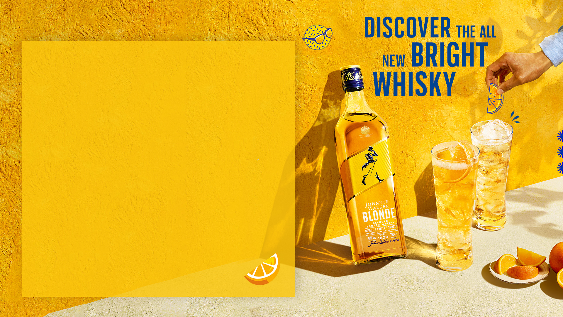 Johnnie Walker Blonde banner