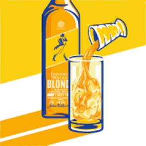 Blonde 50ml on ice