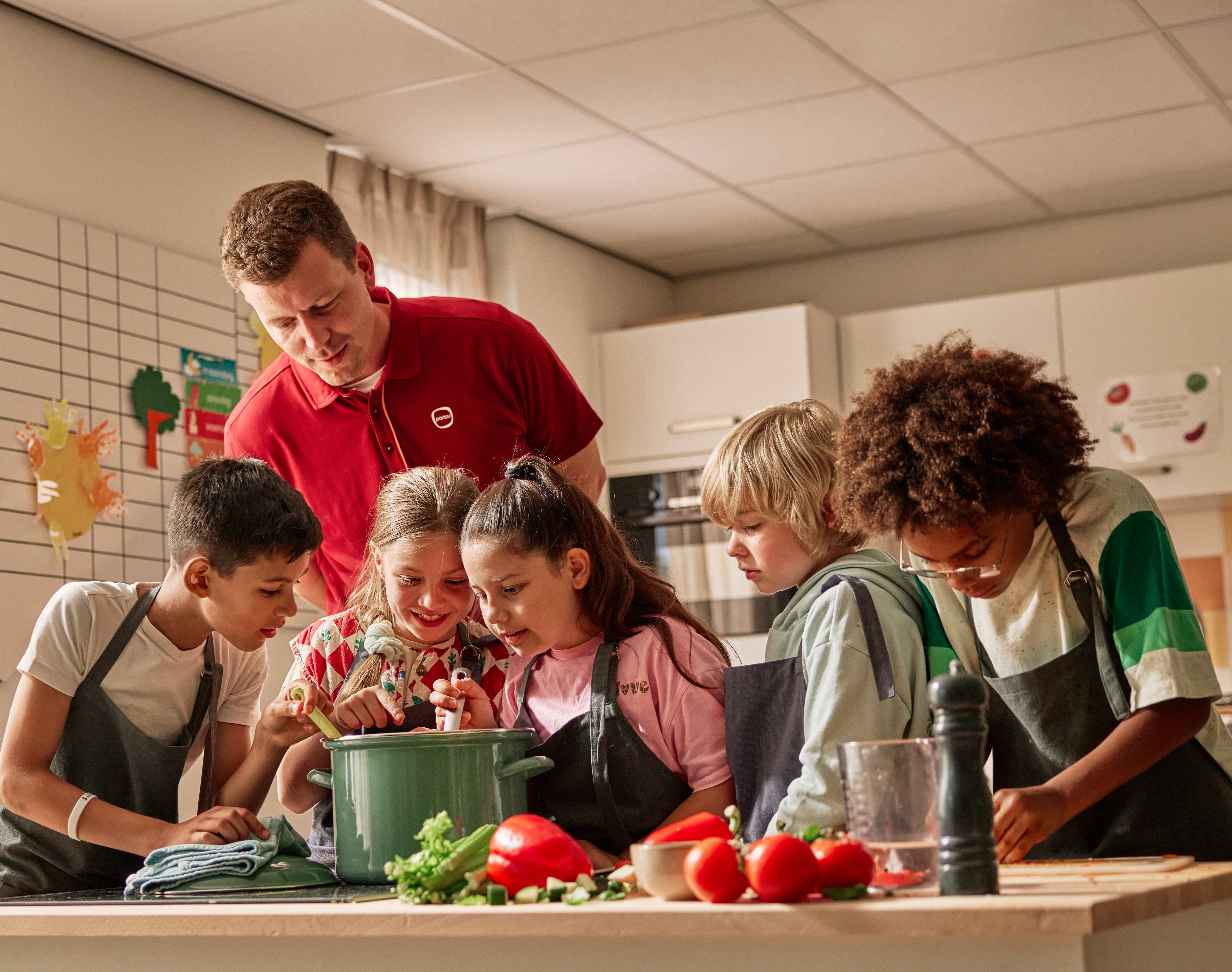 koken op de bso , bepaald niet kinderachtig