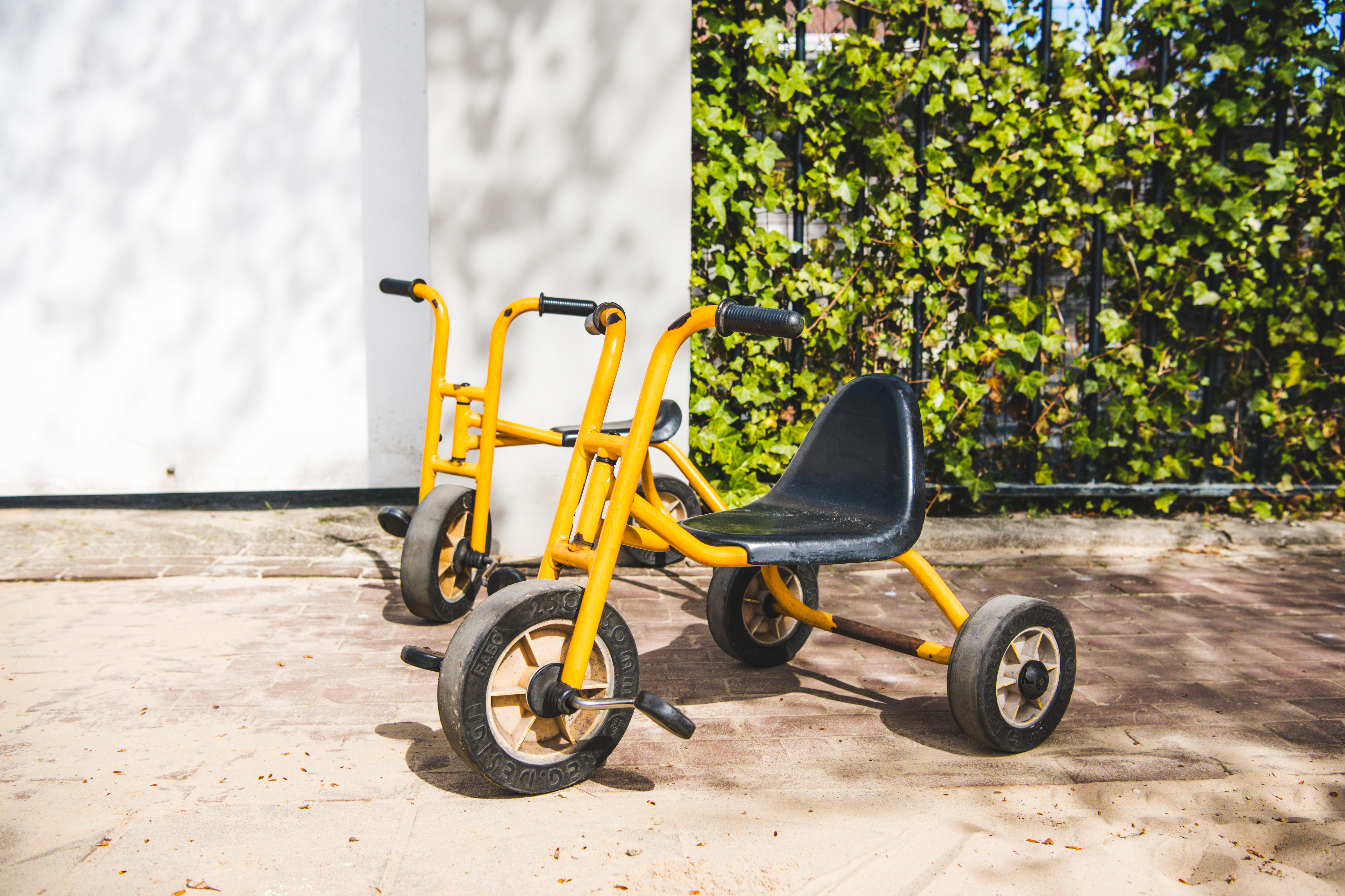 Gele fiets