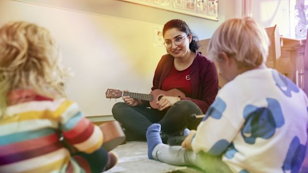 pedagogisch professional muziek maken kinderen