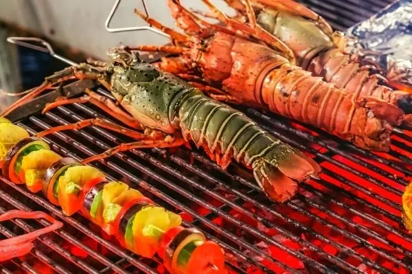 recette antillaise langouste grillée