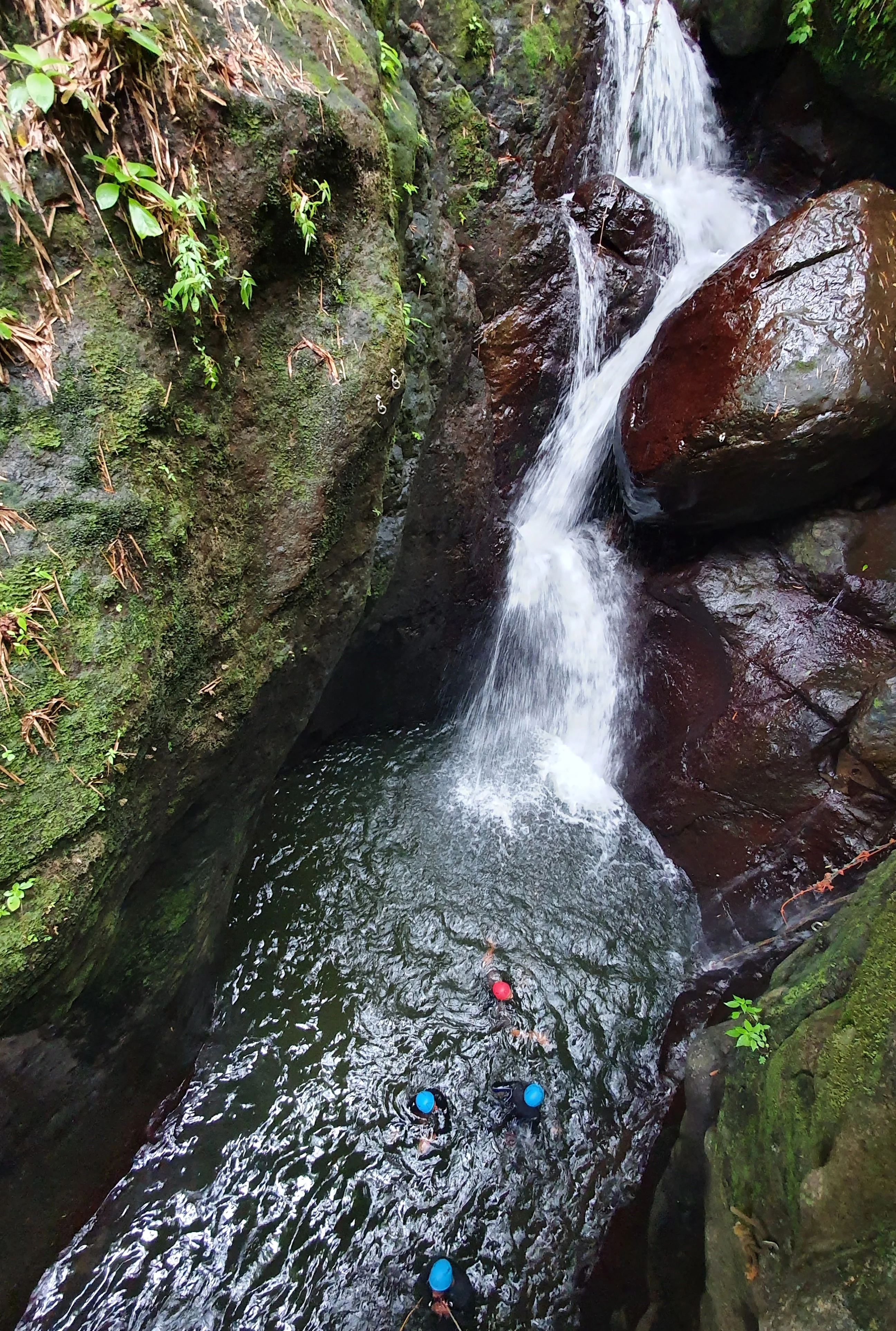 Cascade Absalon - Bassin - canyoning