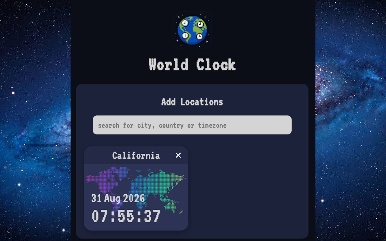 World Clock