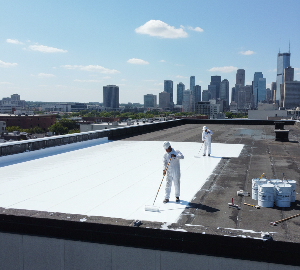 Does Roof Coating Stop Leaks and How Long Do They Last in Kalamazoo?