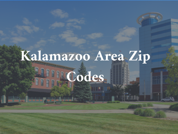 Kalamazoo Zip Codes We Service