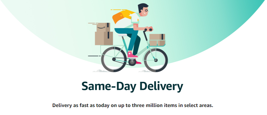 Amazon Prime 2016 Timeline, Amazon Same Day Delivery | Pattern