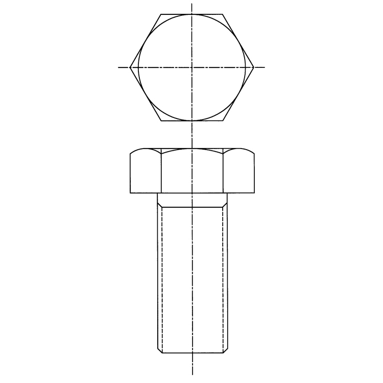 Vis TH et CHC à pas métrique M39