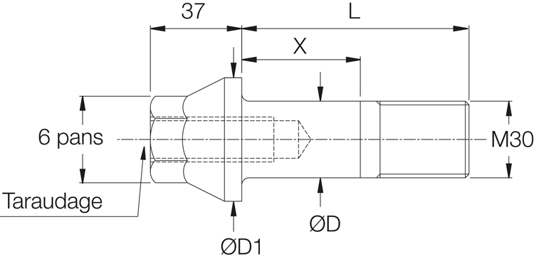 Adaptateur M30