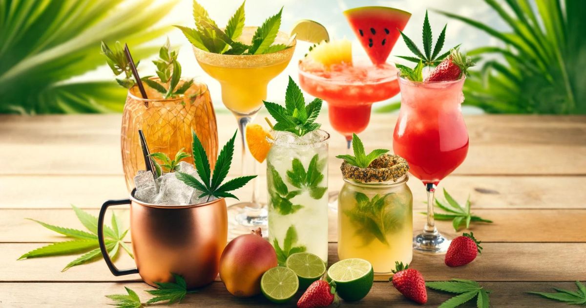 Mocktail Recipes with a Cannabis Twist