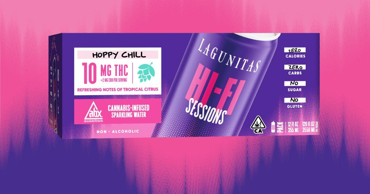 Hifi Sessions Hoppy Chill THC Beverage - Lagunitas x ABX