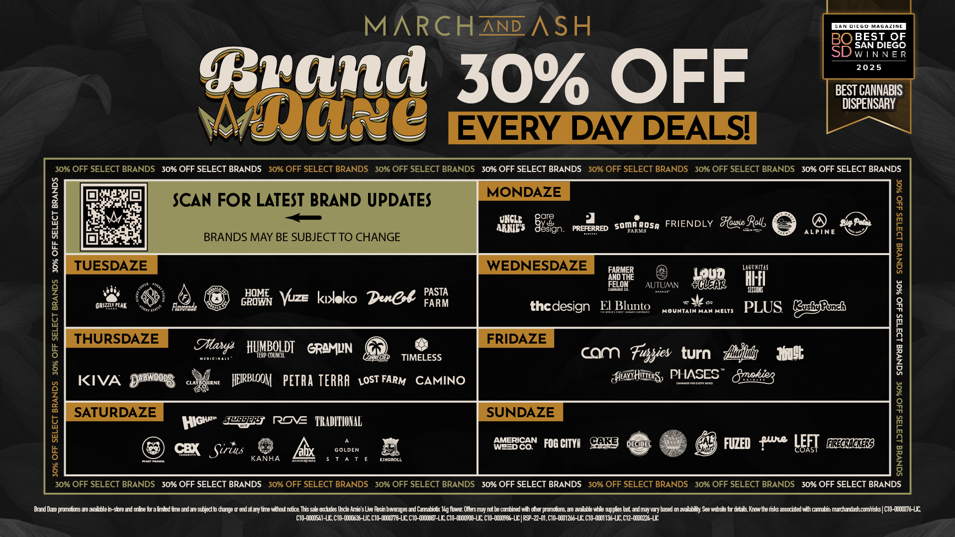 August Brand Daze 2025
