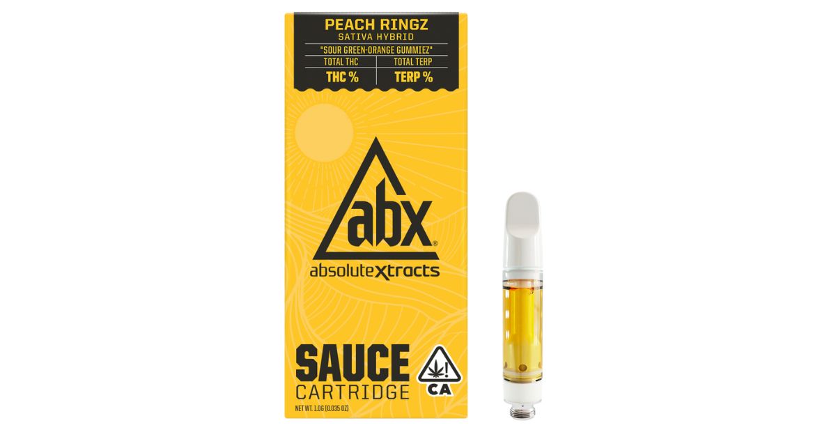 Peach Ringz Sauce Cartridge - ABX
