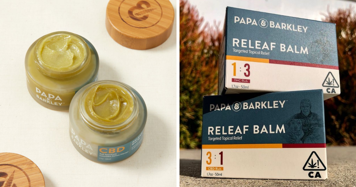 Papa & Barkley - 1:3 THC Rich Releaf Balm