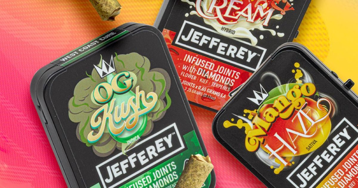 Jefferey OG Kush Infused Joints - West Coast Cure